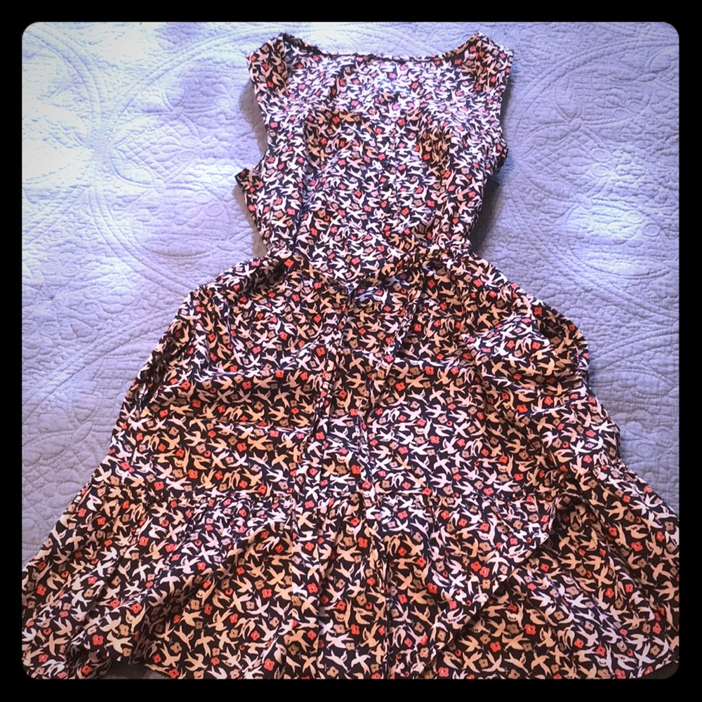 GAP Bird pattern dress